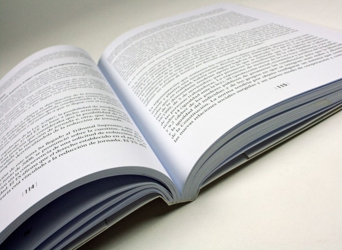 diseño grafico y maquetacion libro de ley